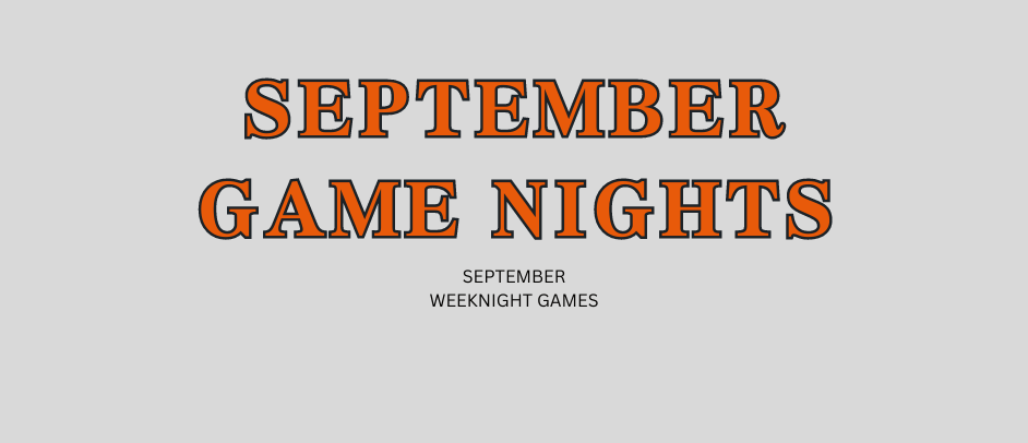 Register Now for September!